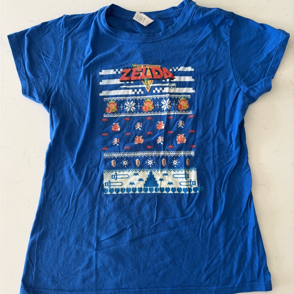 The Legend of Zelda Ugly Christmas Graphic T-Shirt